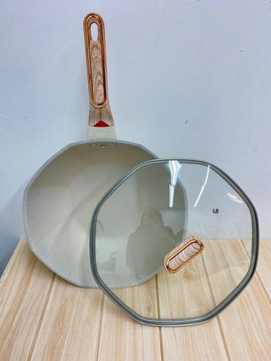 BREEZE NORDIC WHITE NON STICK WOK 32CM