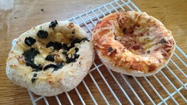Spinasie en feta savoury buns