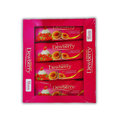 Jack ‘n Jill Dewberry Sandwich Cookies 12packs x 3pcs