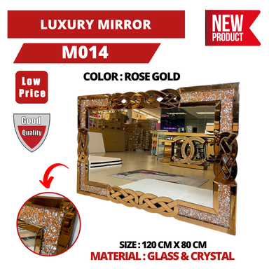 LUXURY MIRROR M014 - ROSE GOLD
