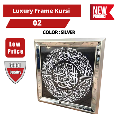 LUXURY FRAME KURSI 02 SILVER