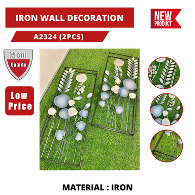 IRON WALL DECORATION A2324 (2 PCS)