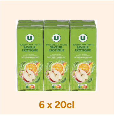 U Saveur Exotique 6x20cl