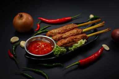 Lemongrass Chicken Skewer