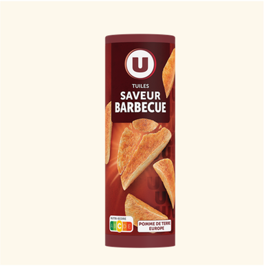 U Tuiles Saveur Barbecue 170g