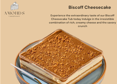  Biscoff Cheese Cake ( good for 6 person )  