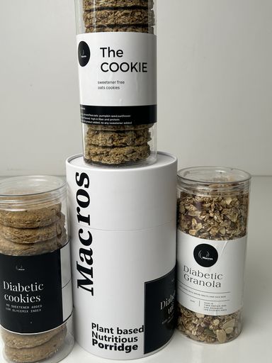Sweetener Free Oats Cookies