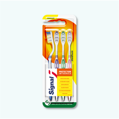 Signal 4x Brosses à dents Protection Intégrale Souple
