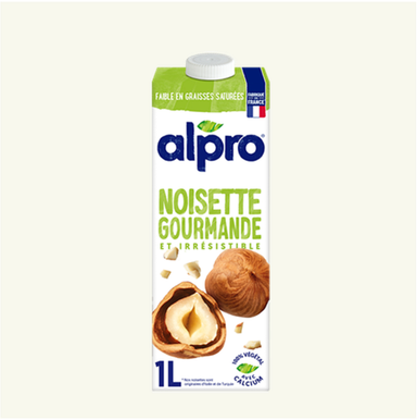 Alpro Lait de Noisettes Gourmandes 1L