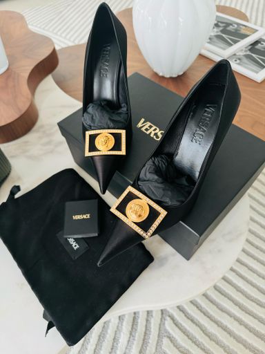 Versace lá medusa limited edition heels 