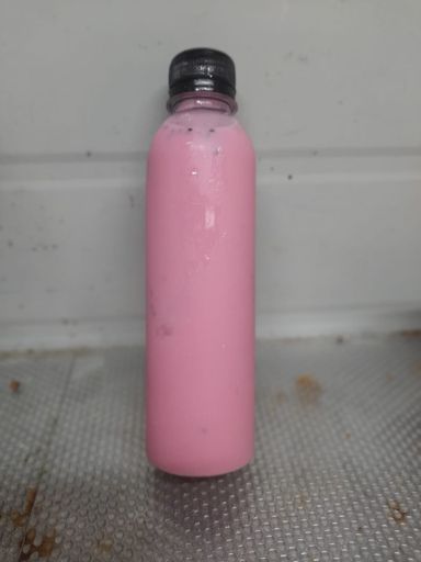 Rose Milk Soda with Basil Seed | Bandung Soda Selasih