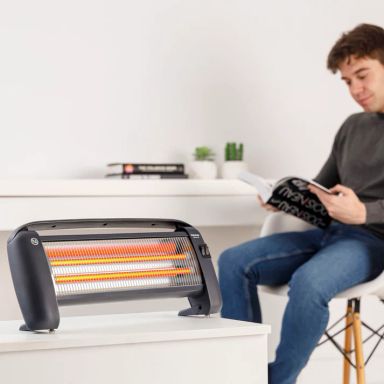 QUARTZ HEATER - TAURUS -AL. PR-2 SLIM(HH1201)