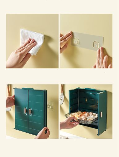 FOLDABLE 6 LAYER FOOD TRAY