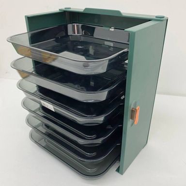 FOLDABLE 6 LAYER FOOD TRAY