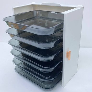 FOLDABLE 6 LAYER FOOD TRAY