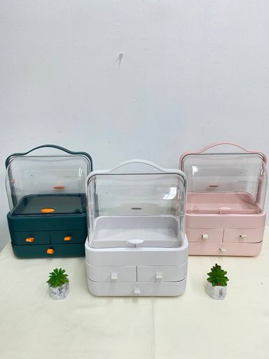 COSMETIC MAKEUP ORGANIZER RACK