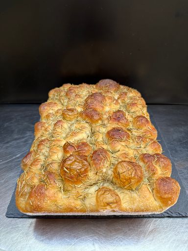 Rosemary Sea Salt Sourdough Focaccia