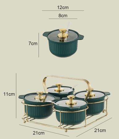 4IN1 SEASONING JARGOLD HOLDER