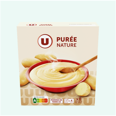 U Purée de Pomme de Terre 8 sachets