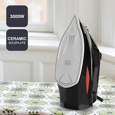 STEAM IRON - BLACK AND DECKER - BXIR3000E