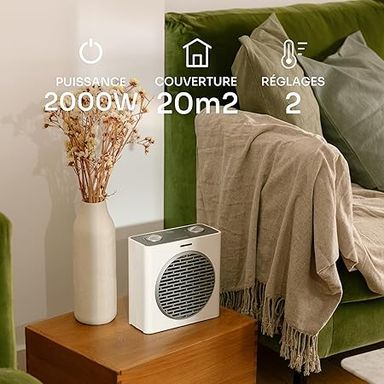 FAN HEATER - MELLER - HOMY WHITE(35)