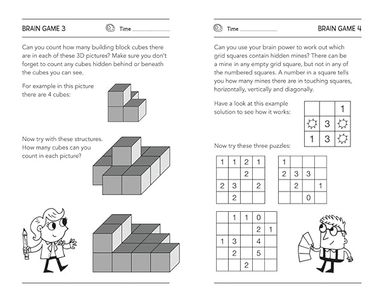 Brain Games For Clever Kids�: Puzzles to Exercise Your Mind