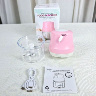 RECHARGEABLE MINI BLENDER 250ML