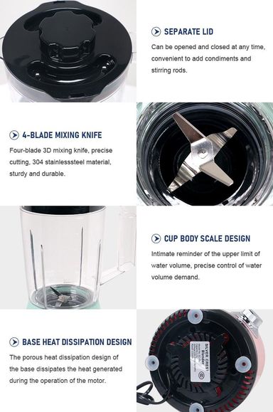 SILVER CREST BLENDER SC08 1500W