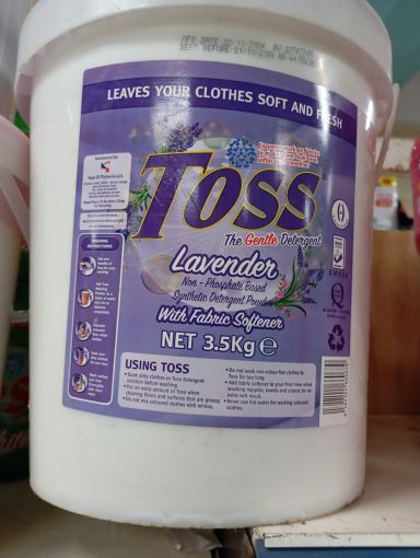 TOSS WASHING POWDER 3.5KG BUCKET 