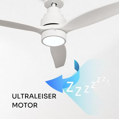 CEILING FAN -MELLER- BRIZY WHITE