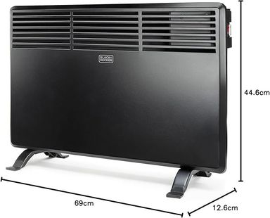 WALL MOUNTED RADIATOR - BLACK AND DECKER - BXCSH1200E