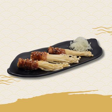 Enoki Niku Roll