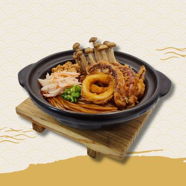 Ika Karaage Dry Ramen
