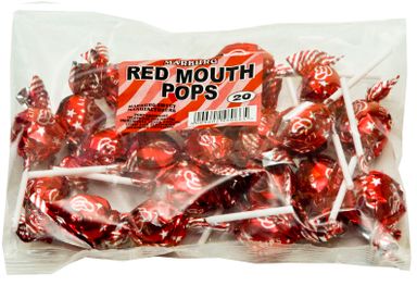 25x20'S RED MOUTH POPS