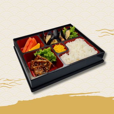 Unagi & Mussel Bento