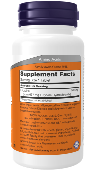 L-Lysine 500 mg