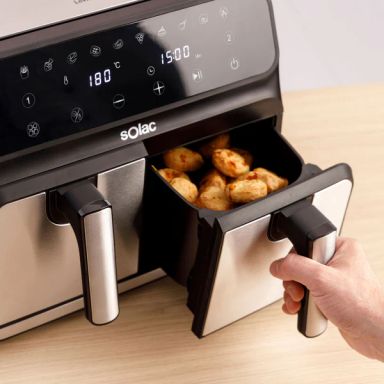 AIR FRYER -SOLAC- LEVITER DOUBLE (FA1520)