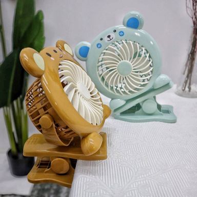 CUTE BEAR CLIP FAN