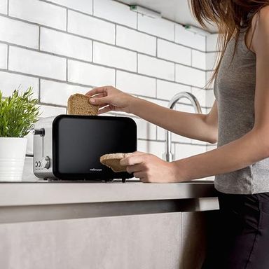 TOASTER- MELLERWARE- CRISPY Black(241)