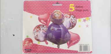 SET DE 5 PIEZAS DE LA PRINCESITA SOFIA