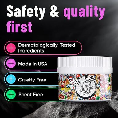 Premium Numbing Cream with Lidocaine