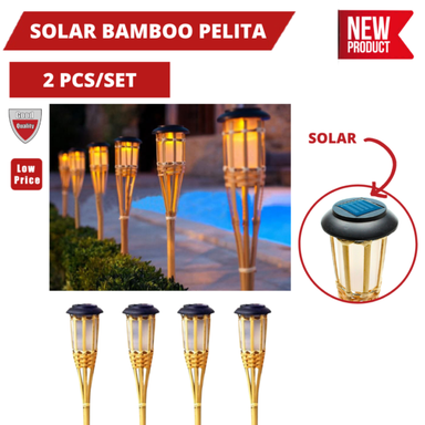 SOLAR BAMBOO PELITA TS1011 (2PCS/SET)