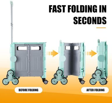 PORTABLE SHOPPING TROLLEY