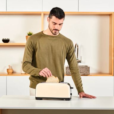 TOASTER -TAURUS- VINTAGE CREAM(TO1401)