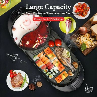 2IN1 Hot Pot BBQ (SK728)