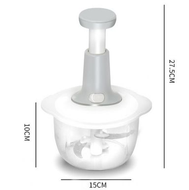 1500ML Hand Press Food Chopper