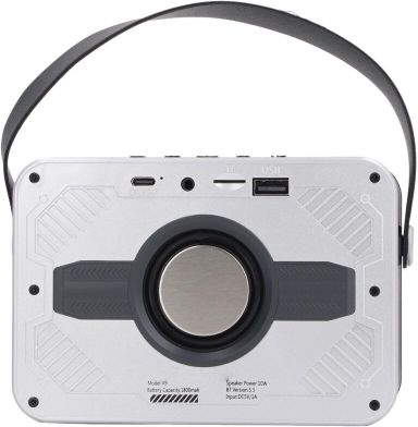 Space Capsule L203 V9 Speaker 2 Mic White