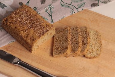Pan Keto de Orégano y Ajo