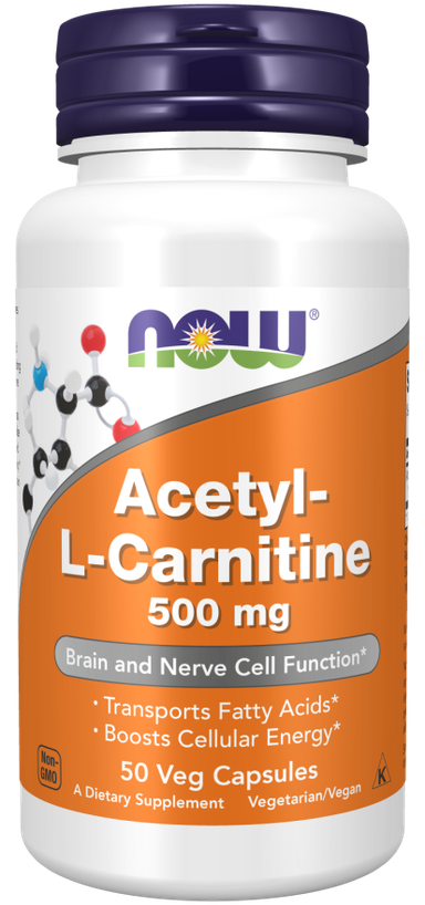 Acetyl-L-Carnitine 500 mg Veg Capsules