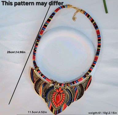 Bohemian Necklace Multi Color 